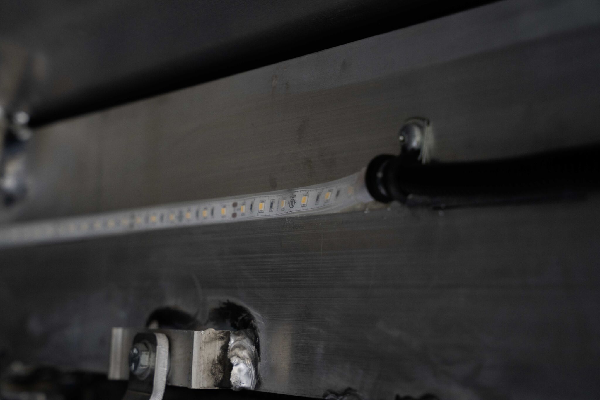 KT Pacer AT65 aluminum trailer interior